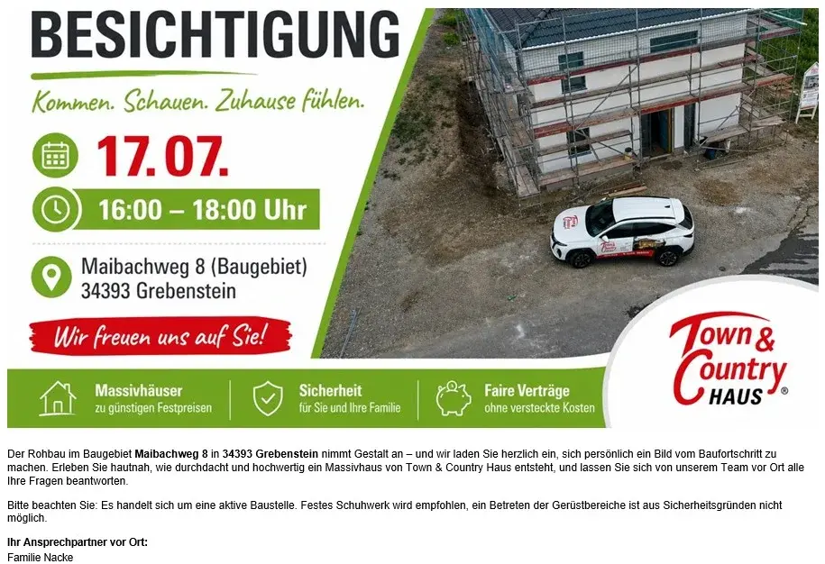 Hausbesichtigung Grebenstein